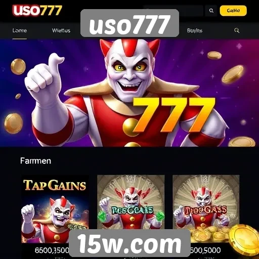 Promoções e bônus atraentes do site uso777